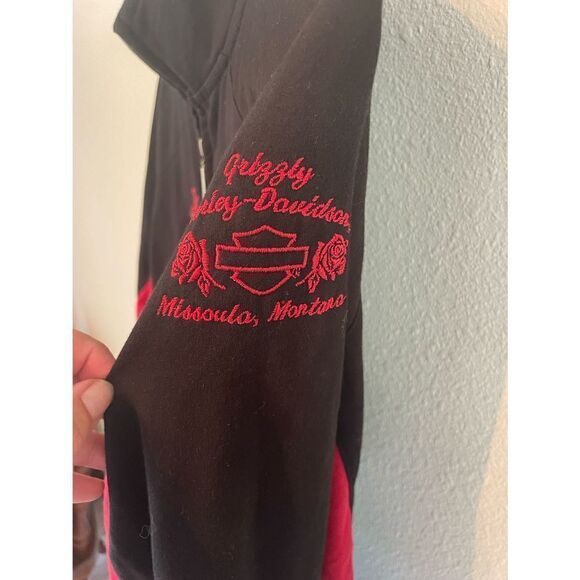 Harley Davidson Men’s Full Zip Sweatshirt (SZ XL) - Picture 2 of 3